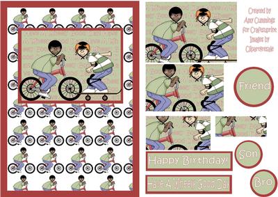 Have a Wheely Good Day Card Front