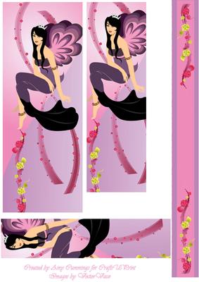 Fairy Wishes Card Front Sheet 2