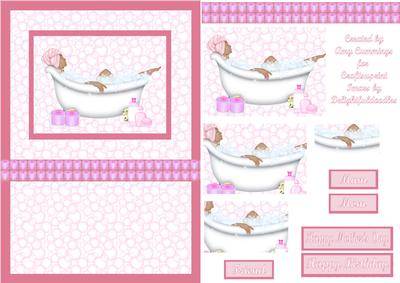 Pamper Yourself Pyramid Card Front