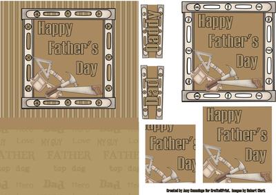 Father's Day DIY Tool Pyrami Card