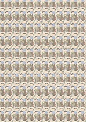 Father and Son Fishing Background Fish Paper