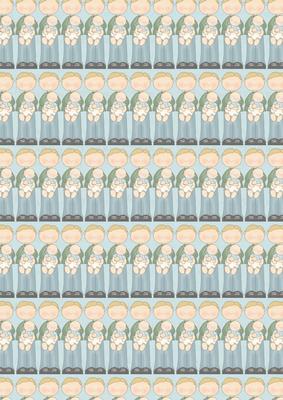 Daddy's Little Boy Background Paper