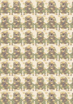 King of the Remote Control Background Paper