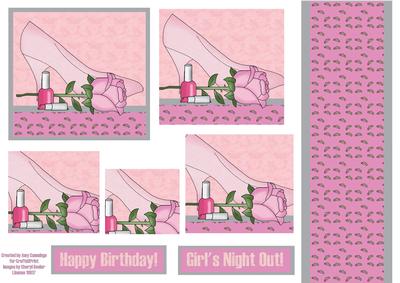 Girl's Night Out! Pyramid Design