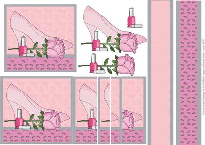 Girl's Night Out! Decoupage and Side Stacker Design