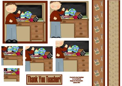 Thank You Teacher! Male Pyramid Design