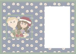 Special Couple Christmas Card Insert 2