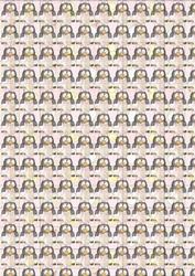Baby Penguin Pingu Girl Background Paper