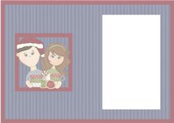 Specal Christmas Couple Card Insert 2