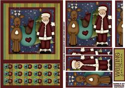 Waiting for Santa Side Stacker Card Front