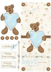 A Beary Special Love Husband Over the Edge Card