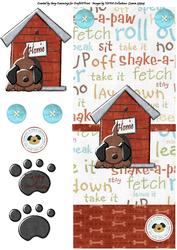 In the Doghouse Over the Edge Card