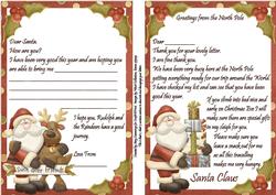 Santa Letter with Response - Sheet 1
