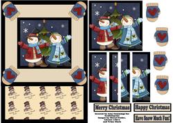 Snow Much Fun! Side Stacker Card Front
