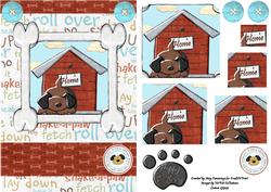 In the Doghouse Pyramid Card Front