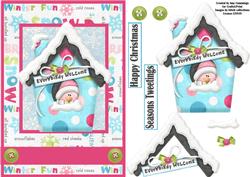 Seasons Tweetings! Decoupage Card Front