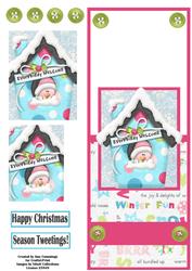Seasons Tweetings! Over the Edge Card