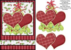 Special Love at Christmas Decoupage Card