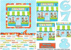 Toy Shop Birthday Card 6th/7th/8th