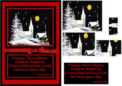 Beautiful Christmas Church Poem Card