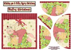 Fairy Merry Christmas Rounded Bottom Stacker