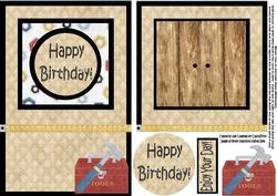 Open the Door! Men's DIY Birthday Card
