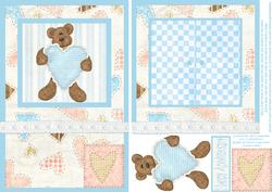 Open the Door! Teddy Love Anniversary Card