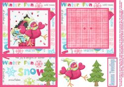 Open the Door! Seasons Tweetings Card