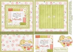 Open the Door! Female Birthday Card