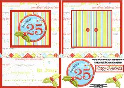 Open the Door! 25th of December Card