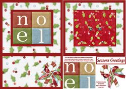 Open the Door! Noel Christmas Card