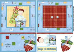 Open the Door! Baby Boy's First Christmas
