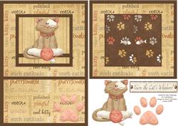 Open the Door! Cats Whiskers Card