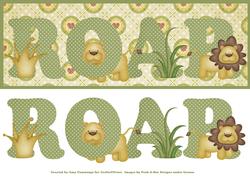 Roar! King of the Jungle Large Dl Card