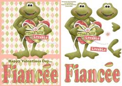 Toadally Yours! Happy Valentines Day Fiancee