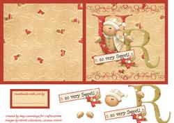 U R So Very Sweet Decoupage Card