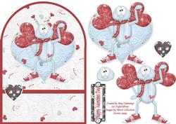 Love Bug Valentines Over the Edge Design