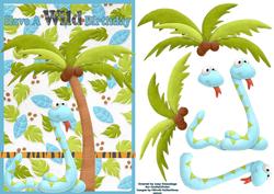 Have a Wild Birthday Decoupage Card