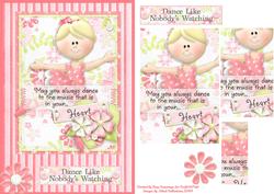 Dance Like Nobody's Watching Pyramid Card