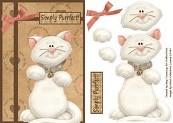 Simply Purrfect Decoupage Design