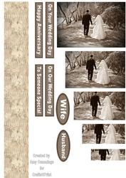 Wedding Pyramid Sepia