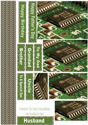 Computer Chip Pyramid
