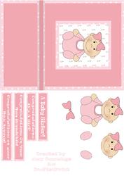 Baby Girl Card Front