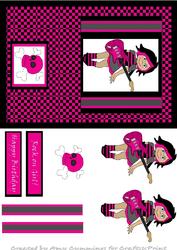 Rock Chick Card Front