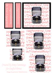 Engagement Ring Pyramid Design