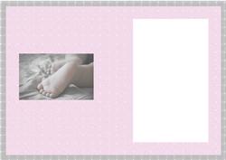 New Baby Girl Feet Insert