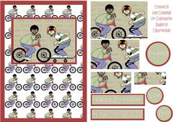 Have a Wheely Good Day Card Front