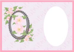Pink Dogwood Blossom Insert