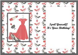All a Woman Needs Card Insert