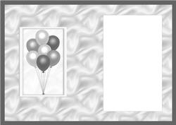 Let's Celebrate Male Birthday Balloon Insert